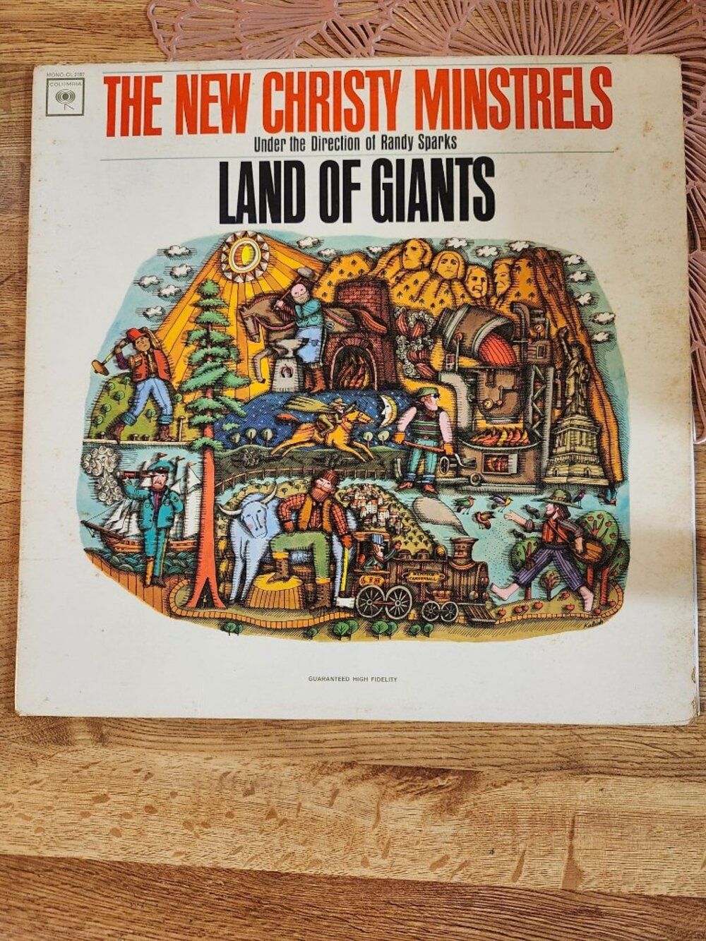 The New Christy Minstrels Land of Giants Vintage LP Vinyl Record